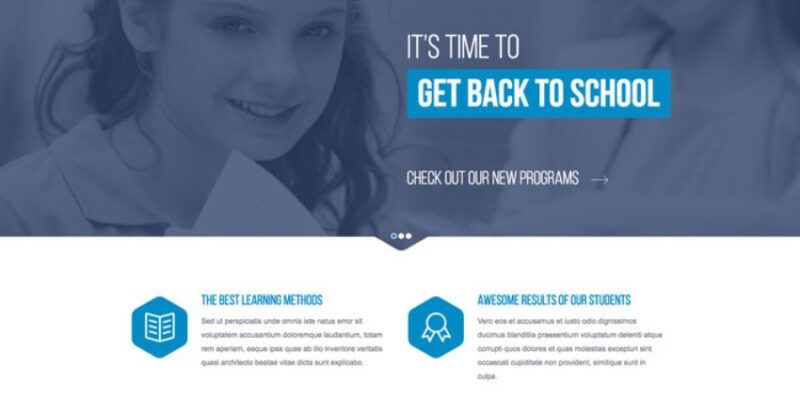 Education Website Templates