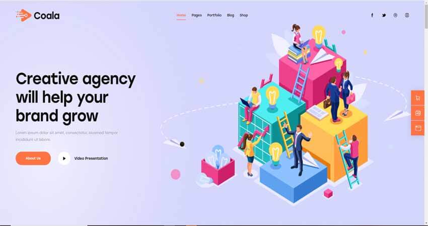 Coala-SEO & Digital Marketing WordPress Theme
