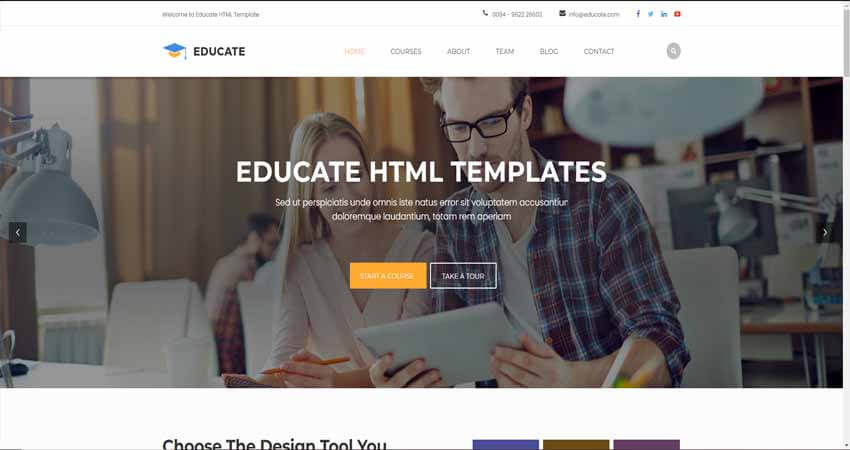 Top 13+ Education Website Templates