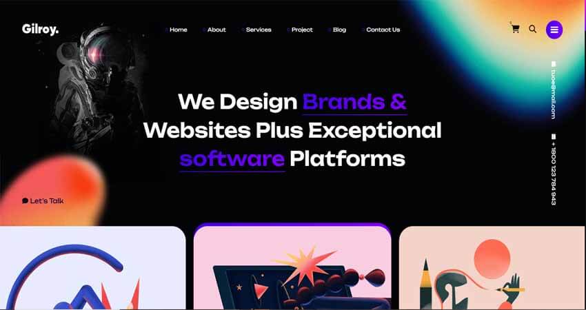 Gilory- Digital Agency WordPress Theme