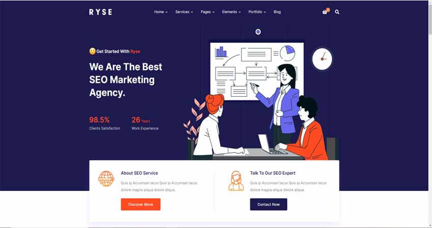 Ryse- SEO & Digital Marketing Theme