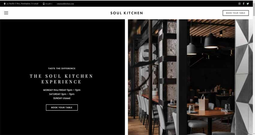 SoulKitchen- Restaurant WordPress Theme