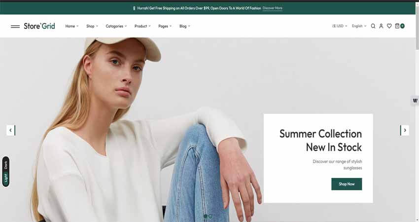  StoreGrid- Fashion & Multipurpose WooCommerce Theme