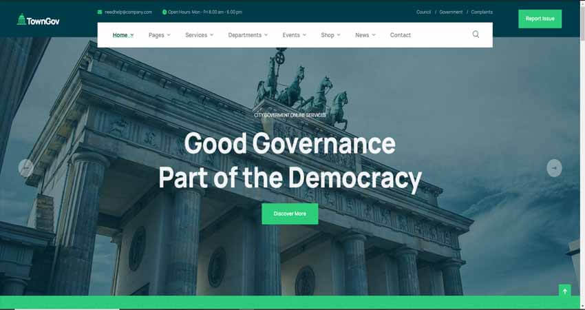 Top15 Government WordPress Themes 2024