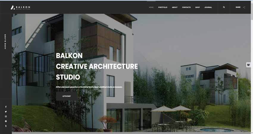 Balkon - Creative Responsive Architecture Template