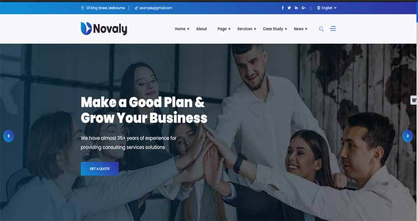 Consulting Business Novaly