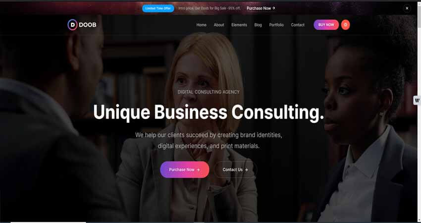 Doob - Business & Consulting Bootstrap 5 Template