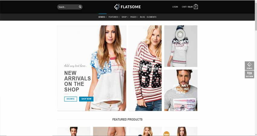 Flatsome Multi-Purpose Responsive WooCommerce Theme