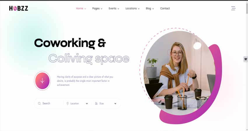 Hobzz - Business and Coworking HTML Template