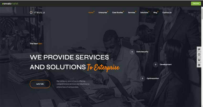 ITSulu- Technology & IT Solutions WordPress Theme