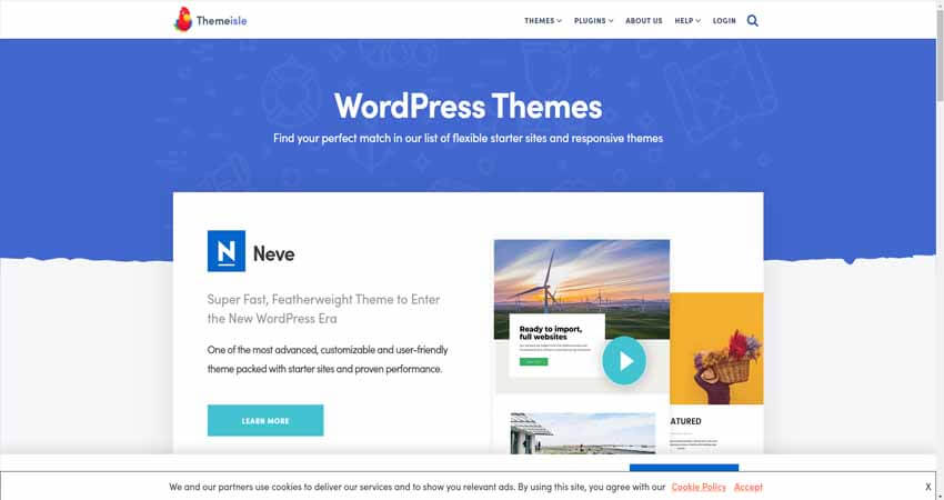 Neve Free WordPress Theme