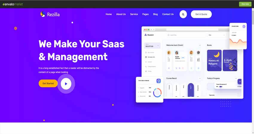 Rezilla- Saas Software & Technology Theme