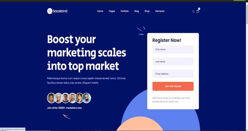 Saasland- Multi-purpose WooCommerce Theme for Saas Startup 