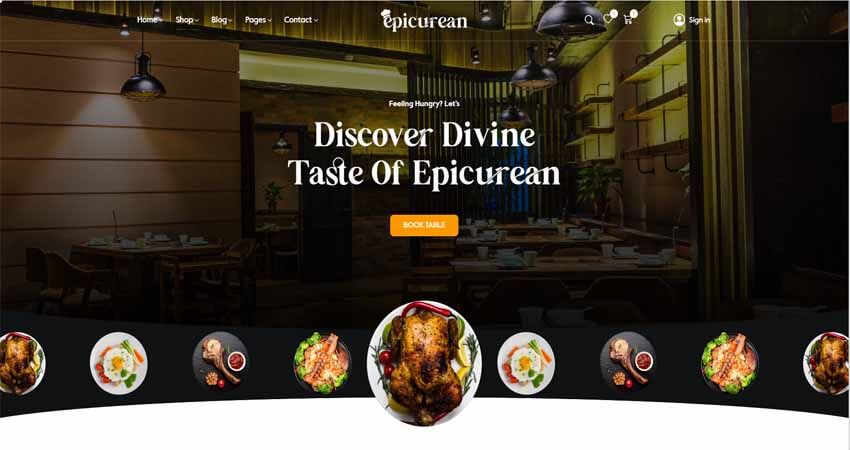 Epicurean - Food & Restaurant Html Template