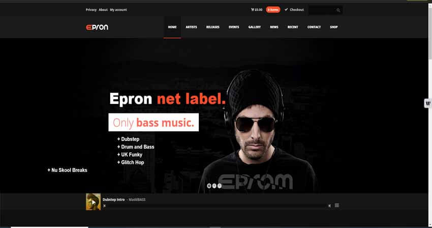 Epron - Music Theme for WordPress