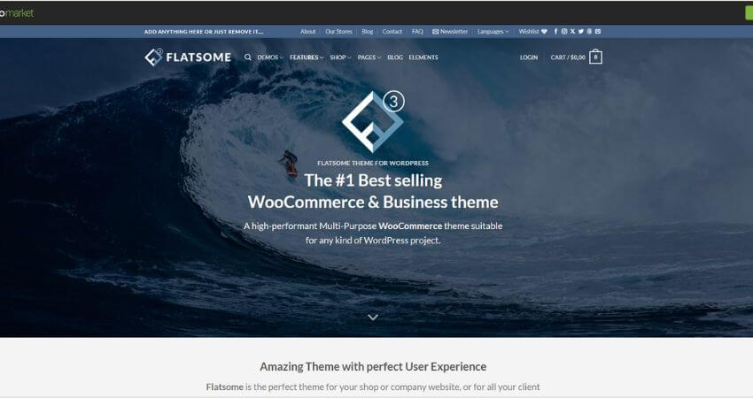 Flatsome  Multi-Purpose Responsive WooCommerce Theme