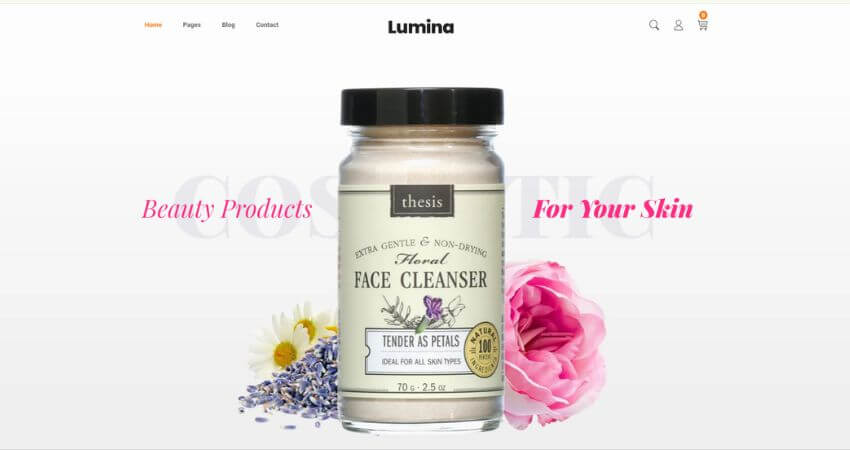 Lumina - Single Product, Product Line Shopify Theme