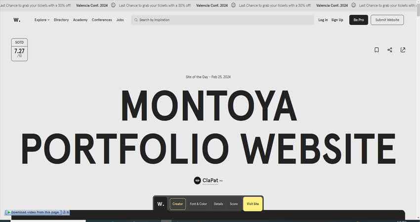 Montoya - Creative Portfolio Template