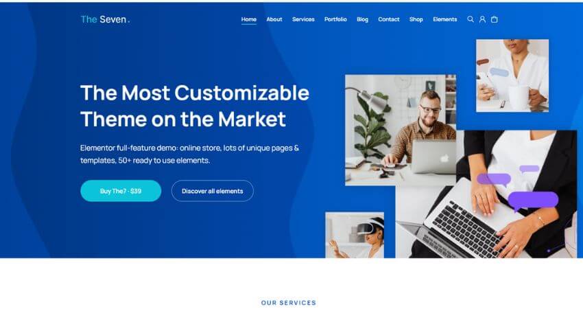 The7  Website and eCommerce Builder for WordPress