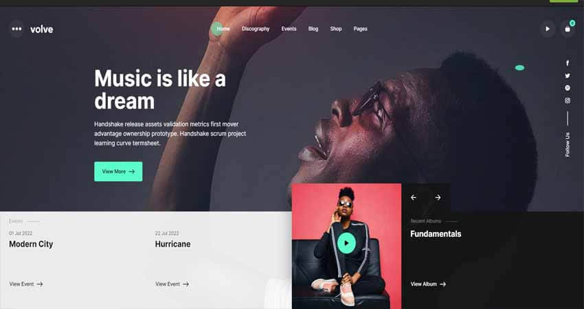 Volve - Creative Music Theme