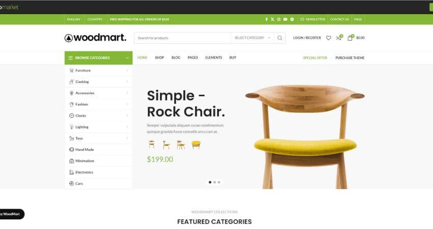 WoodMart - Multipurpose WooCommerce Theme