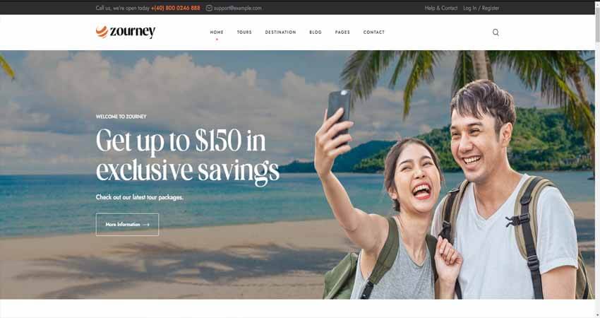 Best Travel WordPress Themes 2024