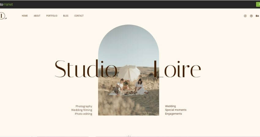 Loire - Photography Portfolio WordPress Theme