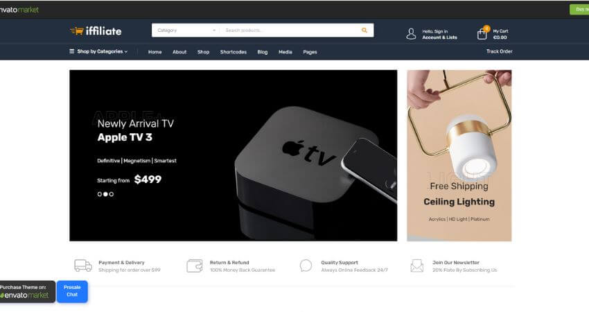 iffiliate - WooCommerce Amazon Affiliates Theme