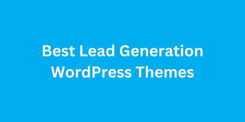 Lead Generation WordPress Themes