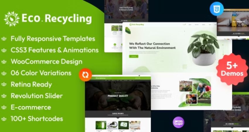 Best Environmental WordPress Themes in 2024