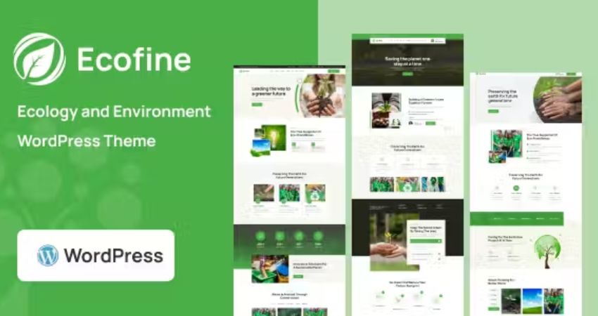 Best Environmental WordPress Themes in 2024